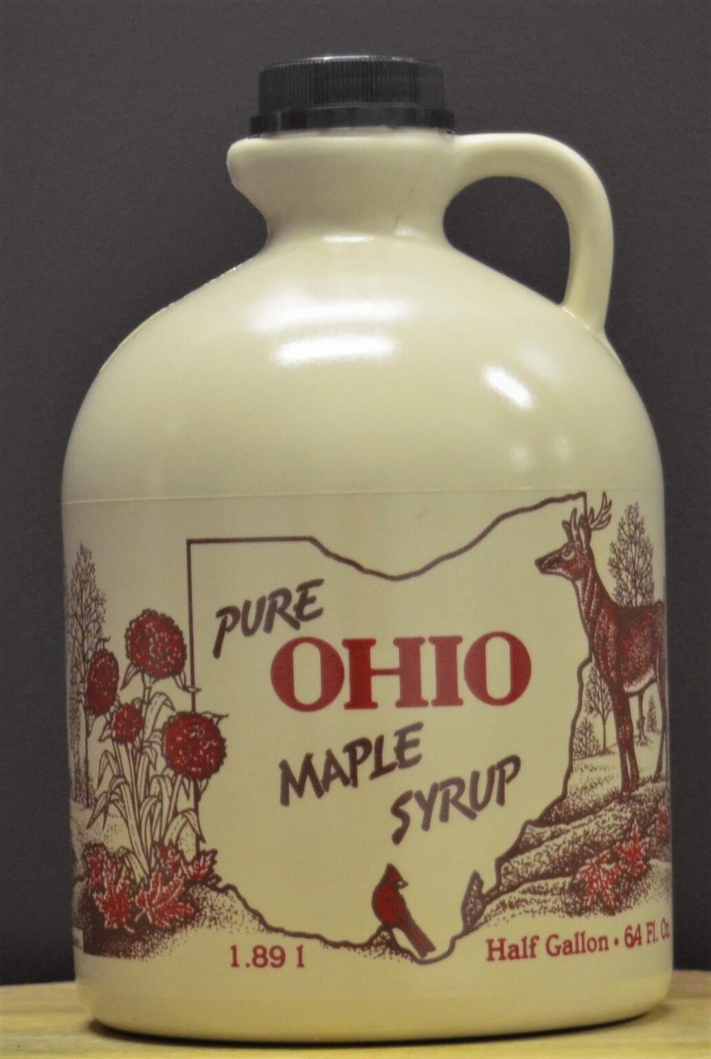 Pure Ohio Maple Syrup Half Gallon (64oz/1.89L) Dohner Maple