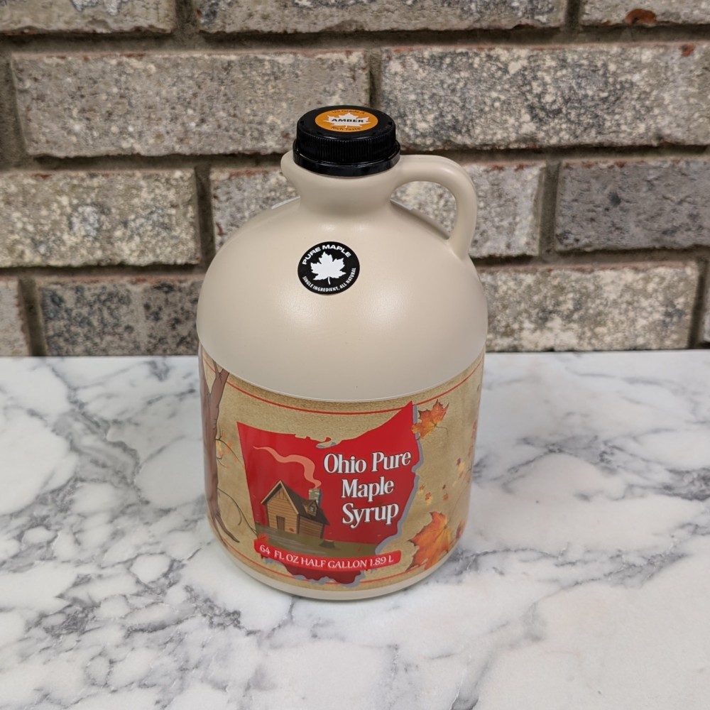 Pure Ohio Maple Syrup - Half Gallon (64oz/1.89L) - Image 3