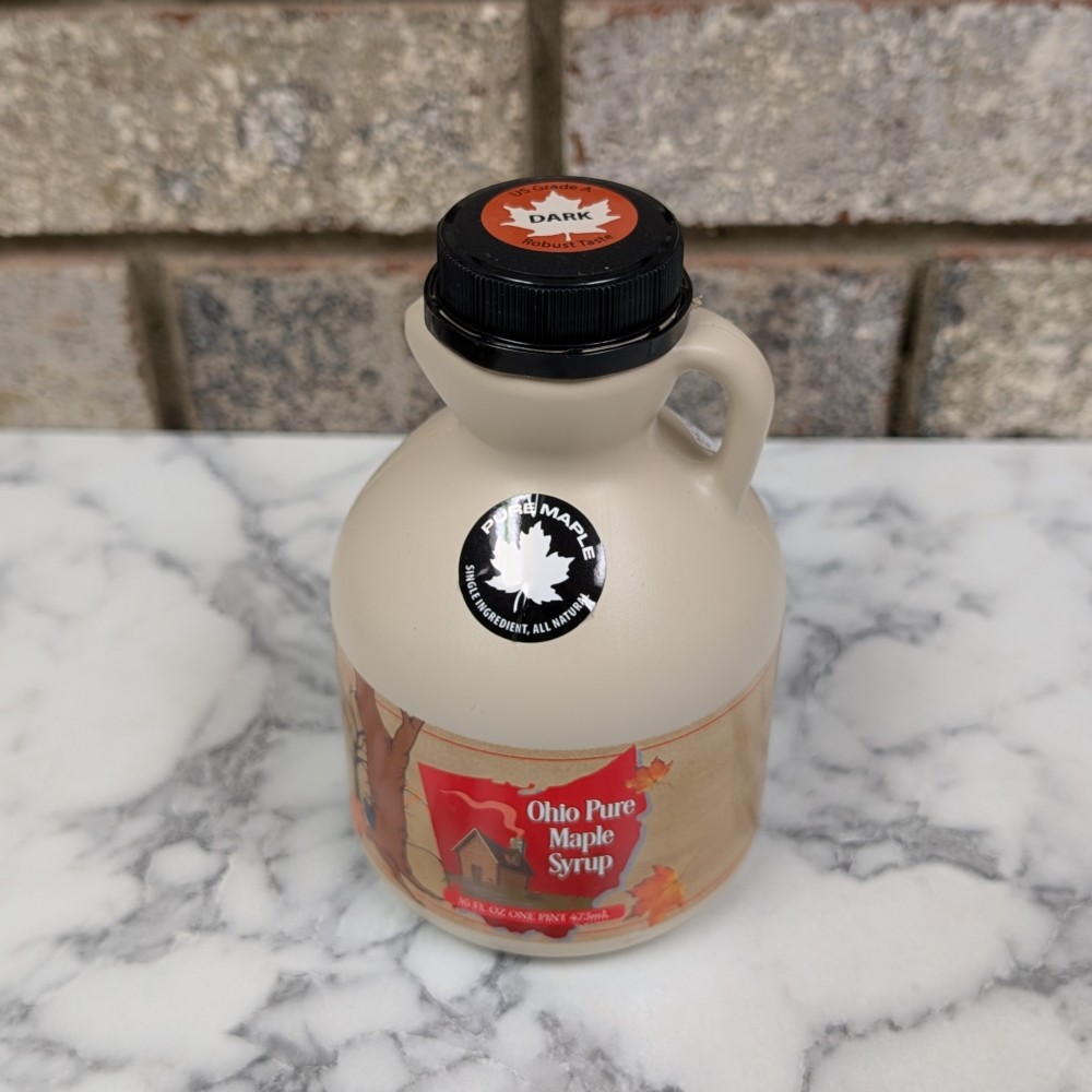 Pure Ohio Maple Syrup - Full Pint (16oz/473mL) - Image 2