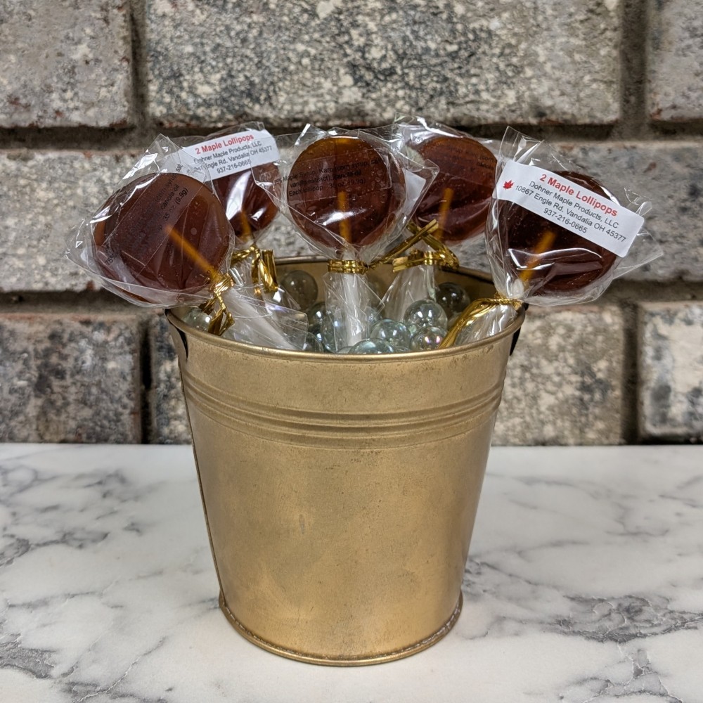 Maple Lollipops